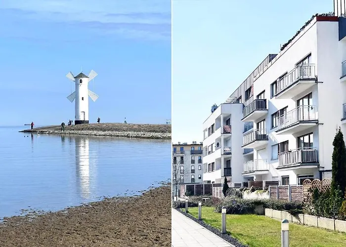 公寓 Visit Baltic - Scandi Platan *